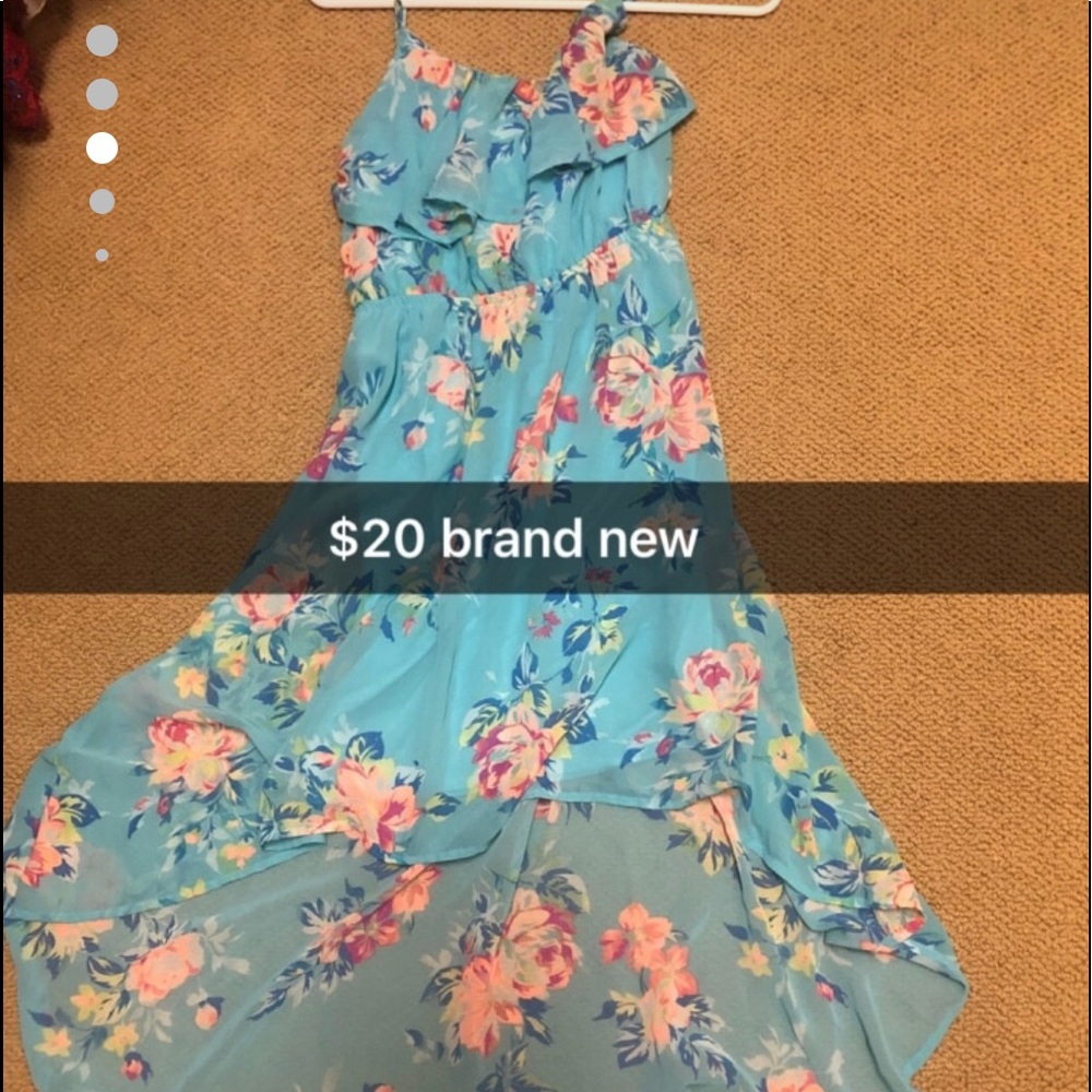 High and low beach dress